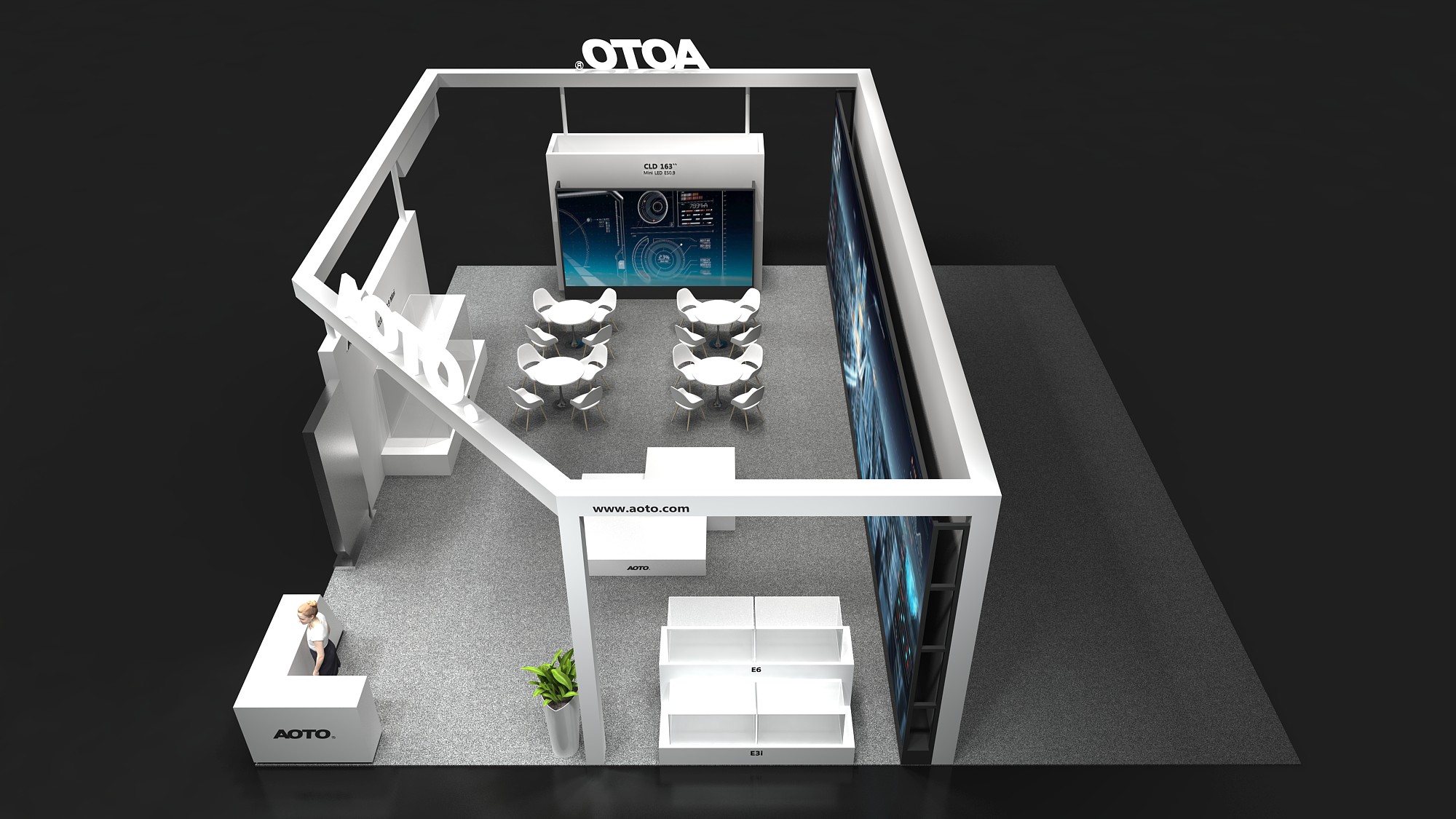 深圳能源展展台设计制作装修_1.道边型,这种展台位于其它展台的中间,会展观众只能(图1) 深圳能源展展台设计制作装修_1.道边型,这种展台位于其它展台的中间,会展观众只能(图1)