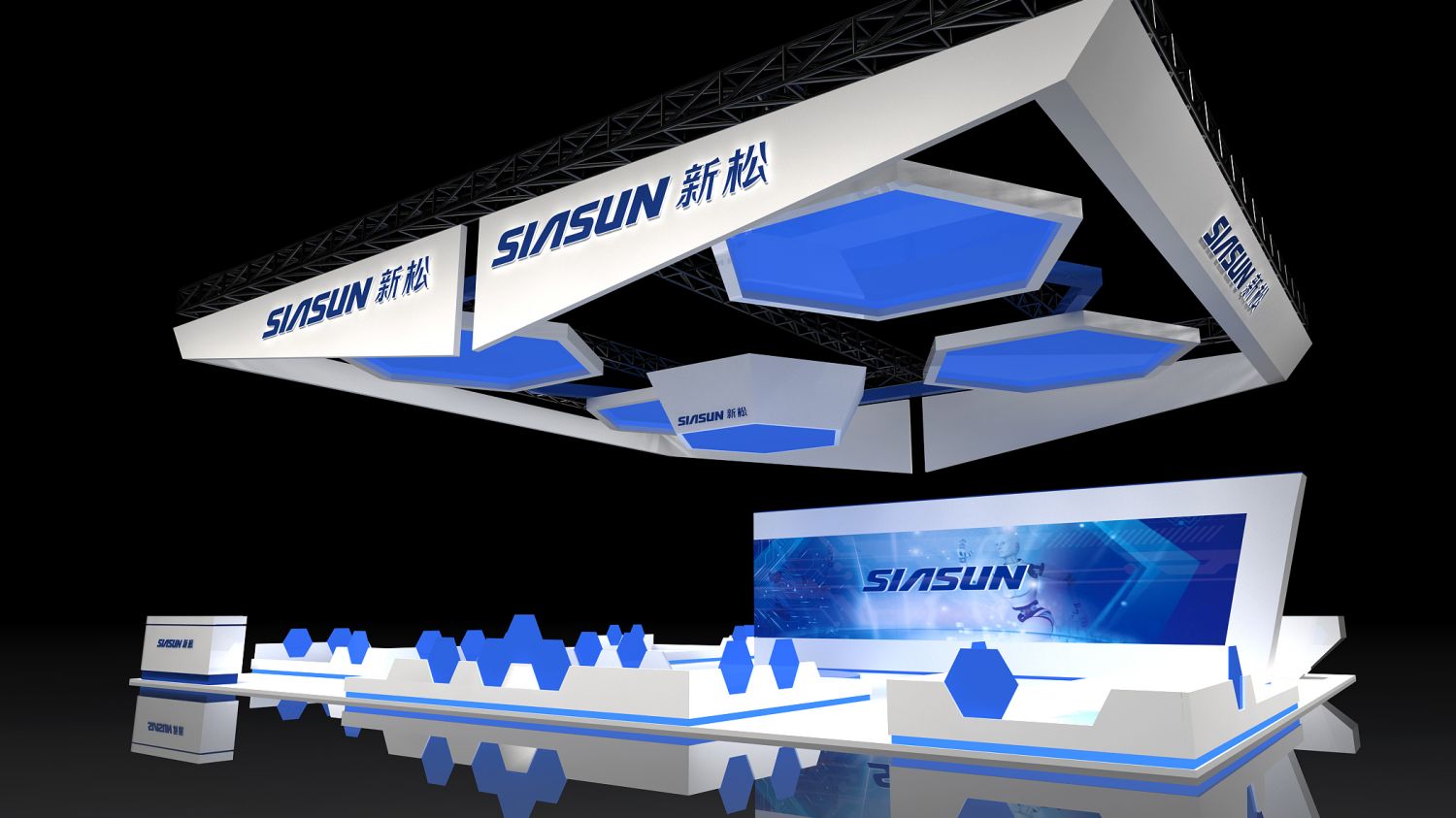 深圳电子信息展展台设计制作装修_展台设计还要考虑到与展览会期间企业计划举办的其他(图1) 深圳电子信息展展台设计制作装修_展台设计还要考虑到与展览会期间企业计划举办的其他(图1)