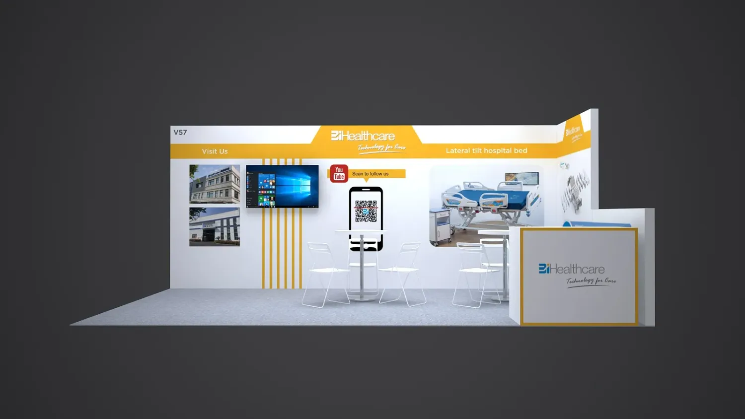 韩国展台设计怎么选择？在选择时候，需要注意什么？(图1)