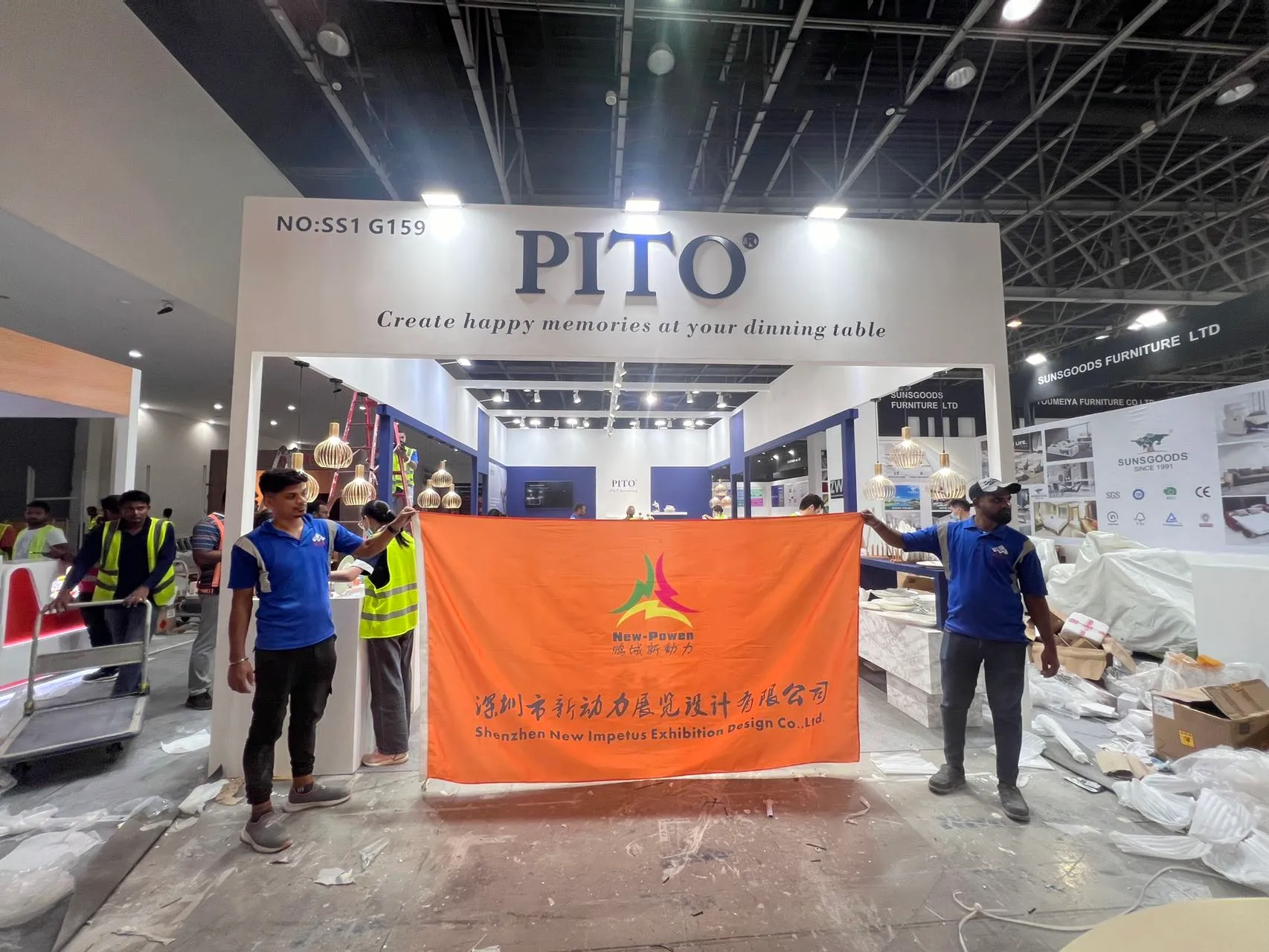 韩国展会搭建本土制作工厂如何选择？在选择时候，需要注意什么？(图1)