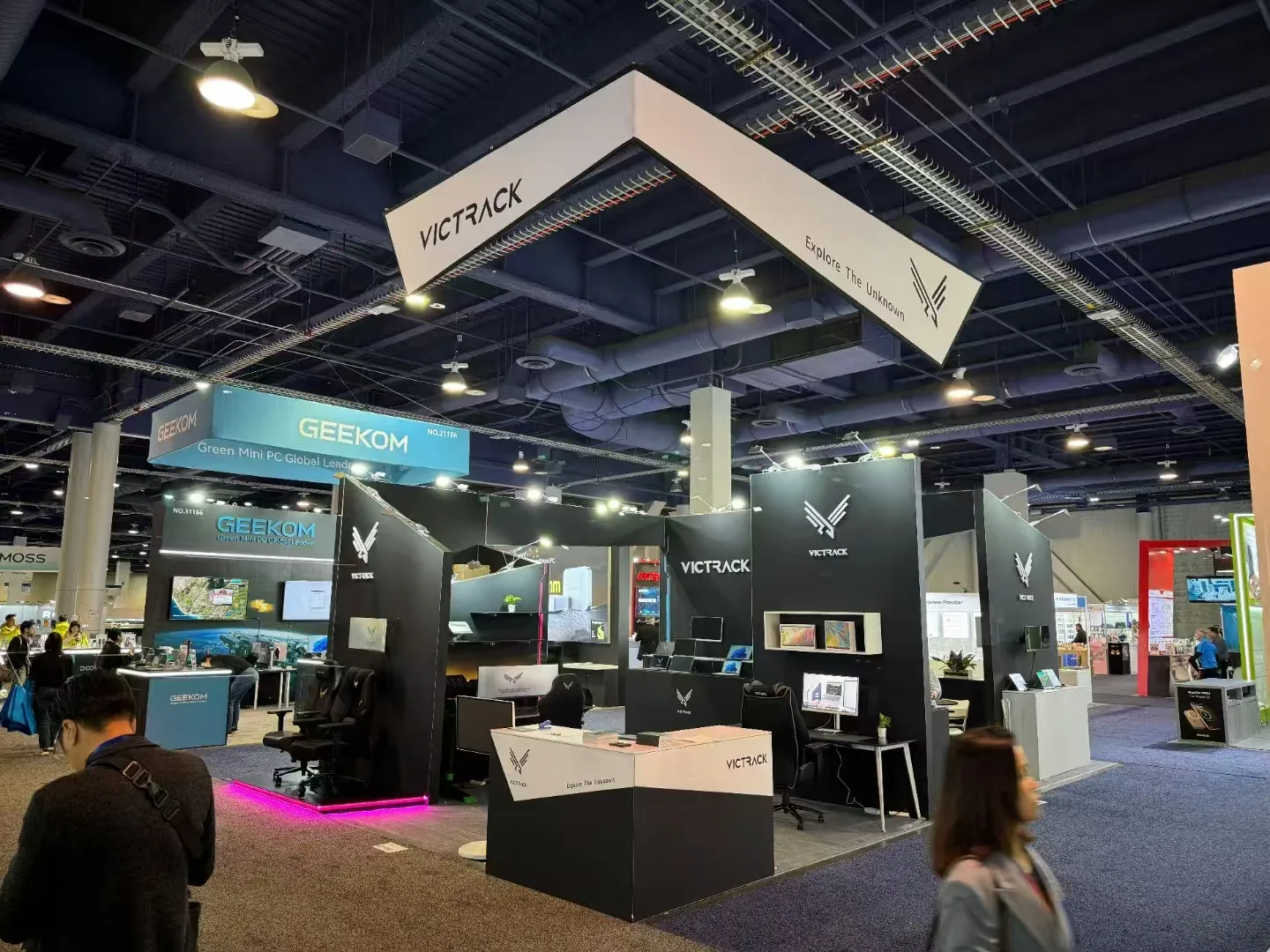 赴美参展如何高效布展？新动力展览提供一站式展览设计搭建方案(图1)