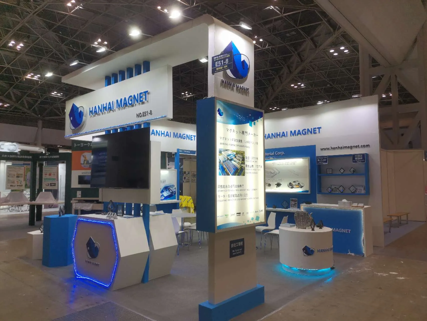 韩国展台设计搭建怎么选择？在选择时候，有什么主意事项？(图1)