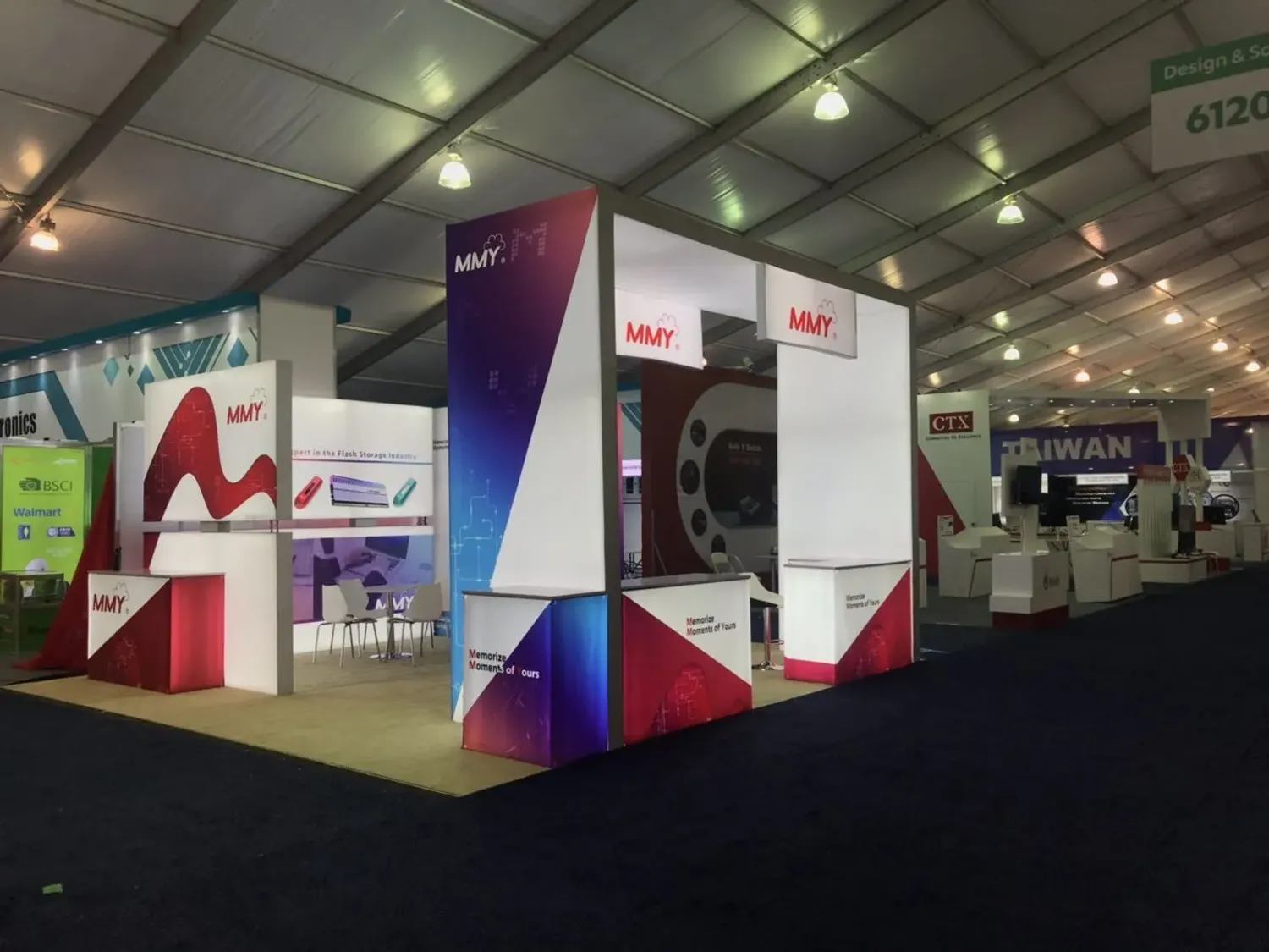 韩国展台制作搭建怎么选择？在选择时候，有什么主意事项？(图1)