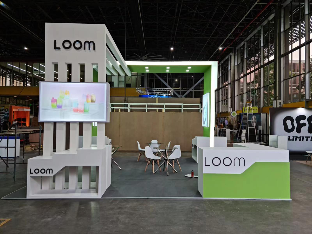 哥伦比亚ALTERNATIVE PRODUCTS EXPO-LOOR展台设计搭建