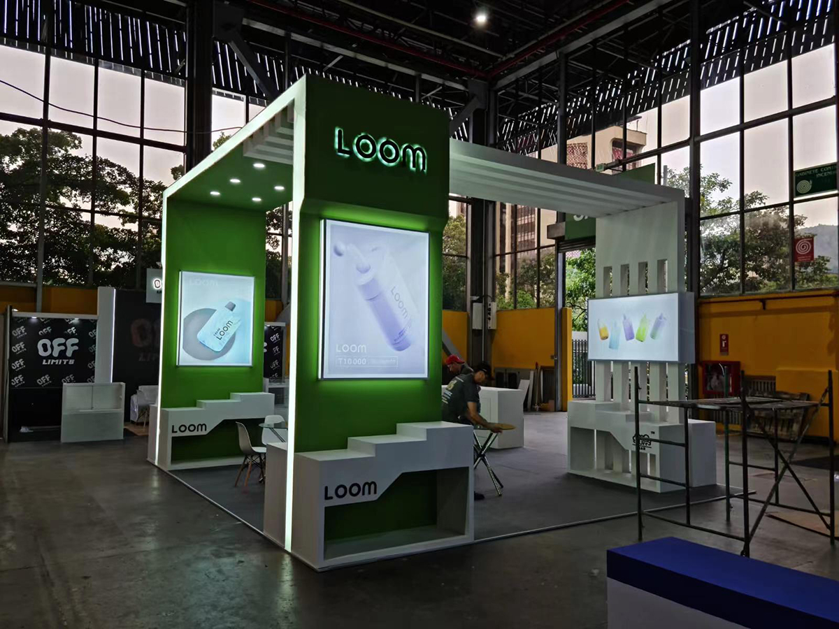 哥伦比亚ALTERNATIVE PRODUCTS EXPO-LOOR展台设计搭建