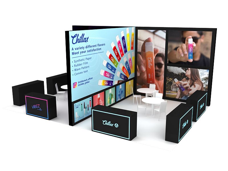 深圳电机展展位搭建设计__预算和设计之间可能有很大差距。(图1)