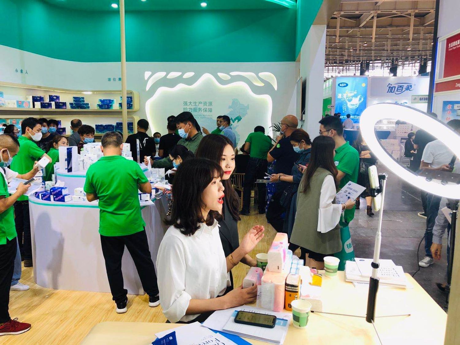 南京纸展-植护展位设计搭建