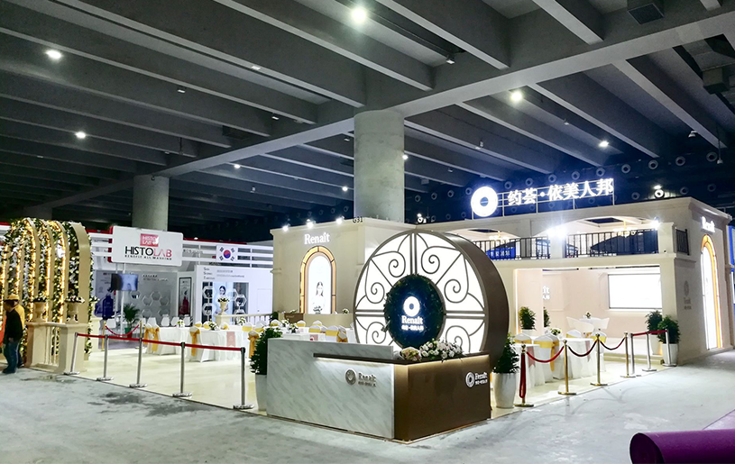 广州美容展-美人邦展位设计搭建