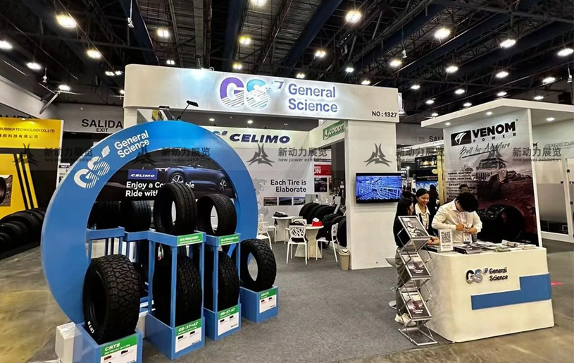 巴拿马汽配展览会-千里马轮胎展位设计搭建案例
