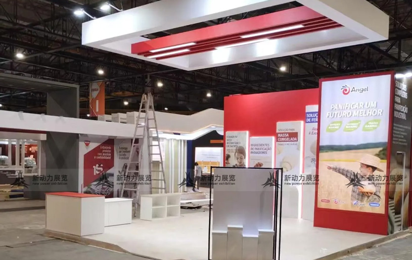 巴西圣保罗烘焙展览会FIPAN-安琪Angel展位设计搭建案例