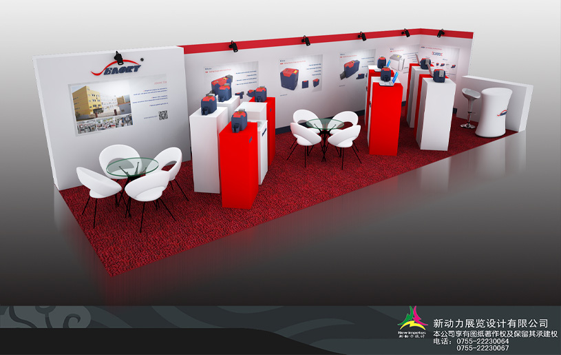 美国奥尔兰多展展位搭建设计