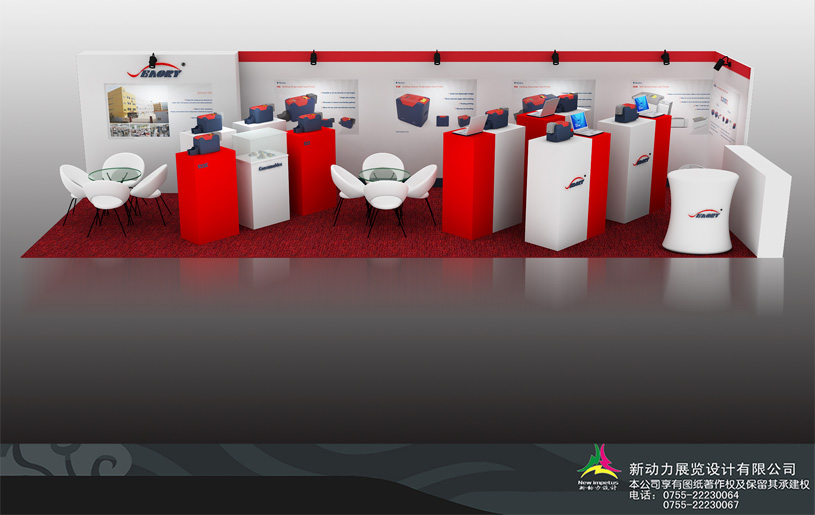 美国奥尔兰多展展位搭建设计