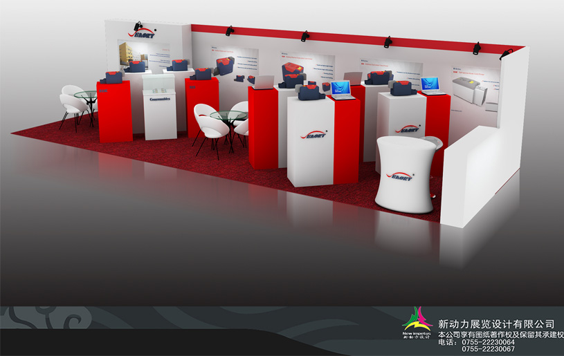 美国奥尔兰多展展位搭建设计