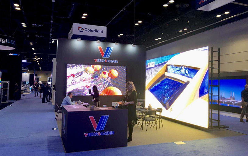 美国InfoComm中盛泰展位设计搭