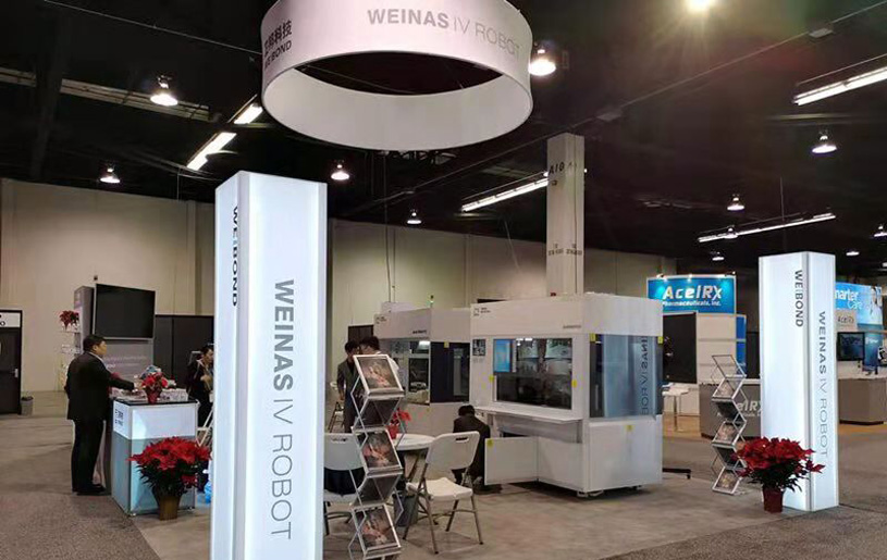 美国医药展-加州安纳海姆展位设计搭建案例